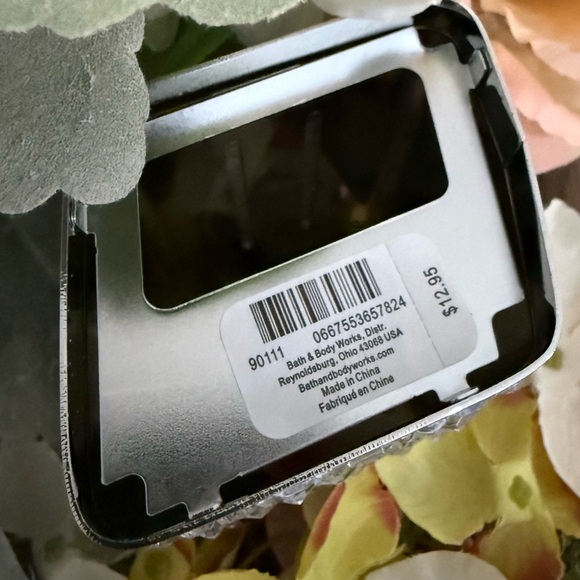 🆕🫧 BATH & BODY WORKS “SILVER TOSSED GEMS” FOAMING HAND SOAP HOLDER. BRAND NEW. - Picture 4 of 8